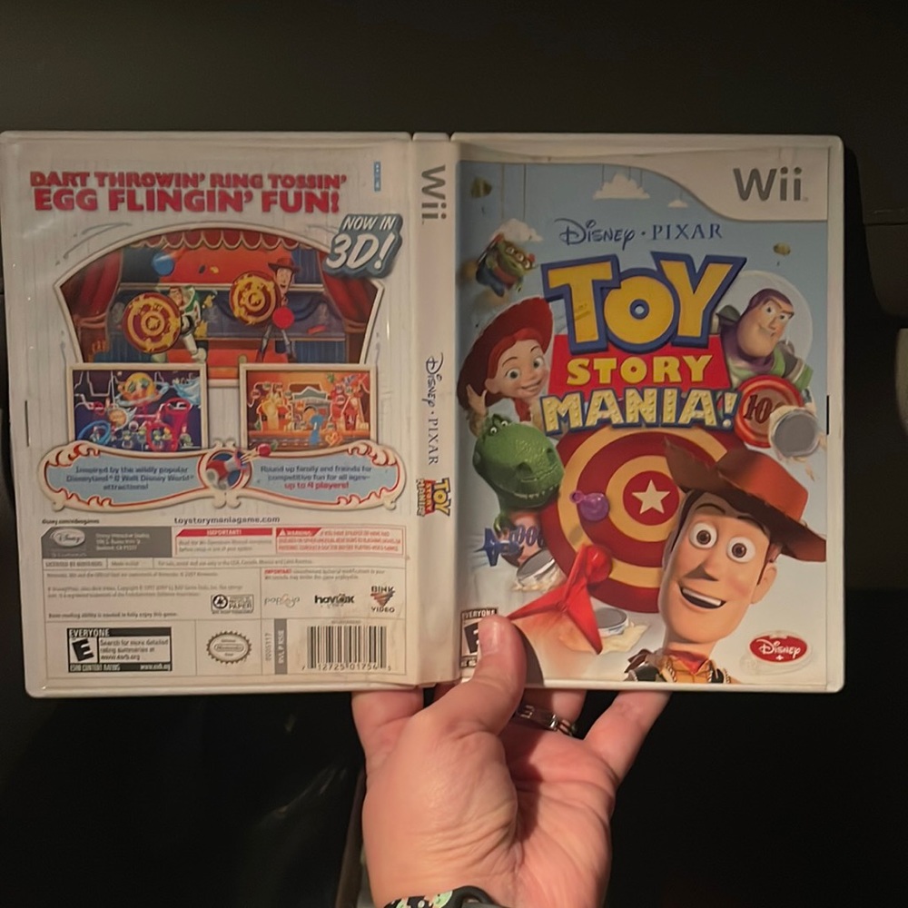 Disney Pixar Toy Story Mania! Wii game